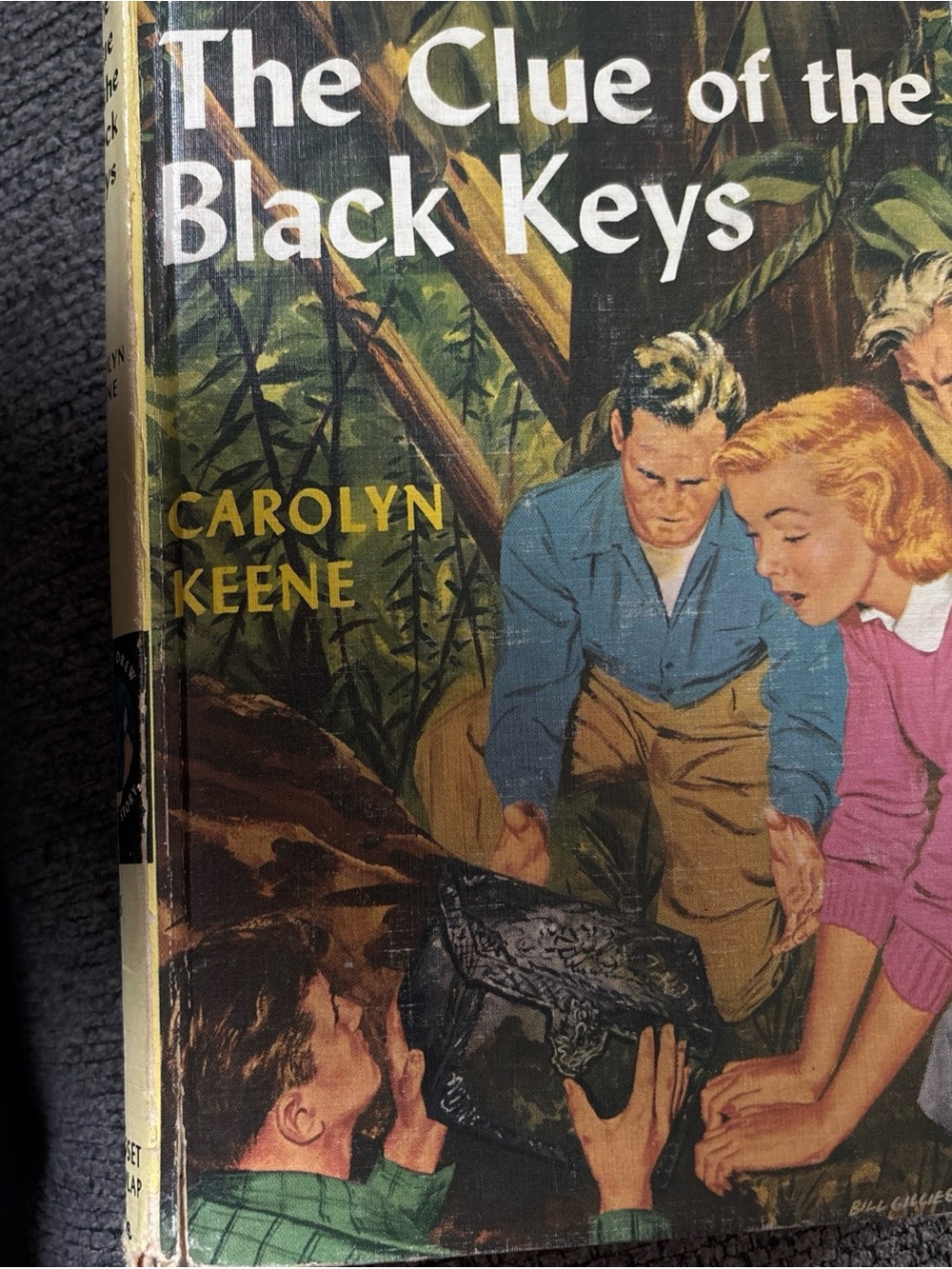 1951 Nancy Drew #28. The Clue of the Black Keys.